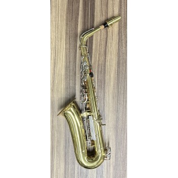 Sax Alto Yamaha YAS-23 Laqueado Com Chaves Niqueladas